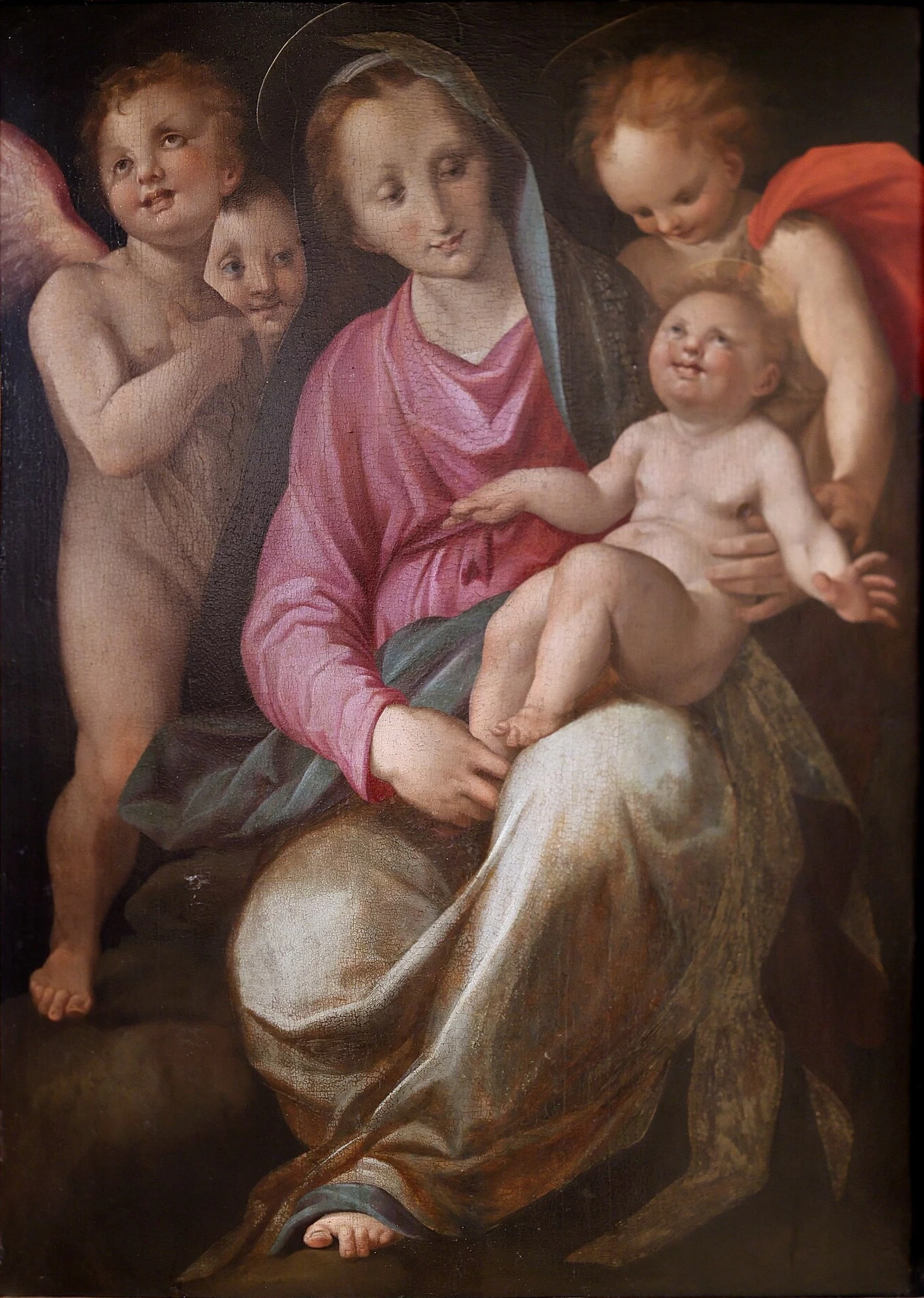 Madonna col Bambino e angeli - Museo dell'Opera del Duomo, Prato